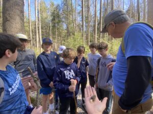 School group with our guide Bob.
