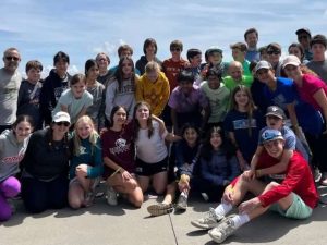group shot at CD